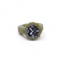 Часы наручные для минифигурок LEGO с принтом. G-Brick. темно-зеленые