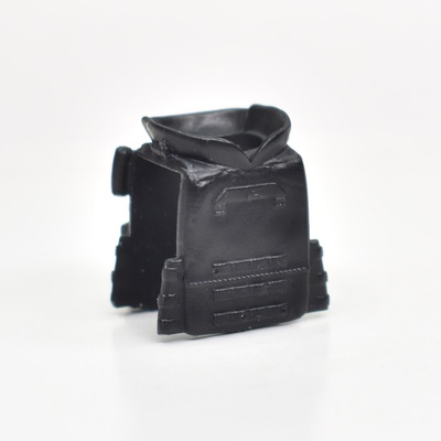 Бронежилет для лего фигурок 6Б45 "Ратник" черный, размер 1, подсумки. G Brick Design