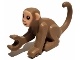 Monkey with Light Nougat Face and Ears Pattern (77864pb01 / 6343797)