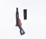 британский пистолет-пулемёт STEN съемный магазин