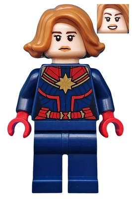 Captain Marvel - Medium Nougat Hair