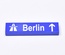 Tile 1 x 4 с надписью "Berlin"