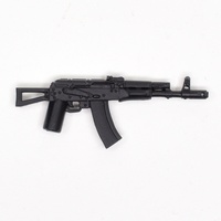 GA001 Советский автомат складной приклад. Для фигурок ЛЕГО