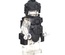 Бронежилет для лего фигурок Ратник "пулеметчик" с напашником и несъемным рюкзаком. черный. G Brick Design