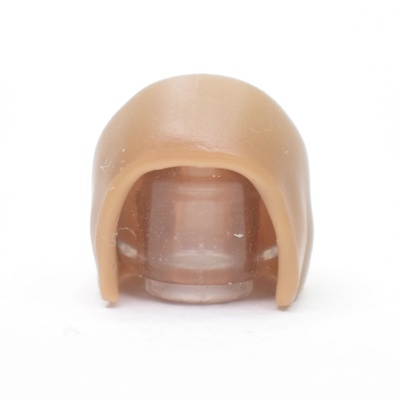 Капюшон Темно-бежевый. для лего фигурок