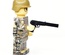 Пистолет ПБ для фигурок лего с глушителем.