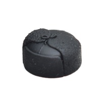 Шапка-ушанка черная для лего фигурок G Brick Design