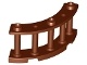 Fence 4 x 4 x 2 Quarter Round Spindled with 3 Studs (21229 / 6227891)