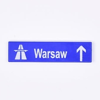 Tile 1 x 4 с надписью "Warsaw"