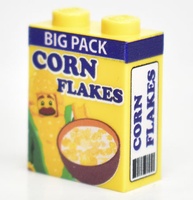 Brick 1x2x2  Corn Flakes принт с четырех сторон