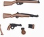 Набор двухцветного оружия WWII (Коричневый/черный)