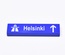 Tile 1 x 4 с надписью "Helsinki"
