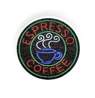 Tile 2x2 круглый с изображением "Espresso"