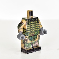 LEGO Советский/Российский солдат в костюме Горка Е Партизан и бронежилете 6Б45