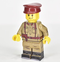 Советский солдат (LEGO) в гимнастерке М35 с кобурой принты 360