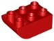 Duplo, Brick 2 x 3 with Curved Bottom
