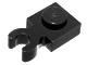 Plate, Modified 1 x 1 with Clip Vertical - Type 4 (thick open O clip) (4085d / 4550017,4617547)