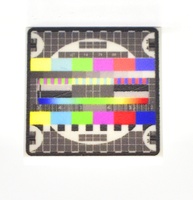 Tile, 2 x 2 с принтом "Телевизионная Настроечная таблица" 
