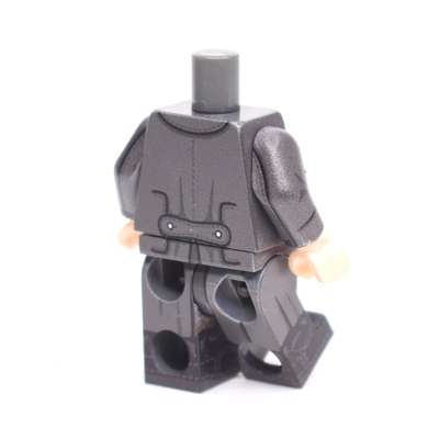 CW005 Солдат в расстегнутой шинели на период гражданской войны. Только тело и ноги. Совместим с лего