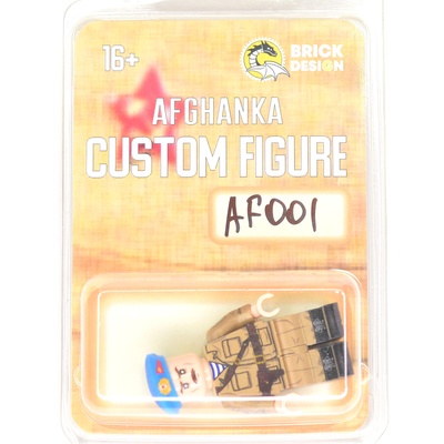 AF001 Офицер ВДВ в костюме Афганка. Совместим с лего.