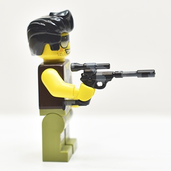 Пистолет spy pistol черно-серый камуфляж