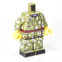 Советский LEGO в камуфляже "березка" тело + ноги