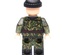 BA001 Российский Солдат в камуфляже ВСР-93 "Барвиха" зимняя форма. Совместим с лего