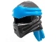 Minifigure, Headgear Ninjago Wrap Type 4 with Molded Dark Azure Headband Pattern (40925pb04)