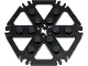 Technic, Plate Rotor 6 Blade with Clip Ends Connected &#40;Water Wheel&#41; - Solid Studs (69984)