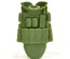 Бронежилет для лего фигурок 6Б45 "Ратник" с напашником, подсумки и рация, оливковый G Brick Design