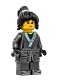 Nya - The LEGO Ninjago Movie, Cloth Armor Skirt, Hair, Crooked Smile / Scowl (njo321)