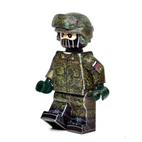 Российский Солдат в летней полевой форме цифра в балаклаве, шлем 6Б47. G Brick Design