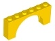 Brick, Arch 1 x 6 x 2 - Medium Thick Top without Reinforced Underside (15254 / 6052782,6192924)