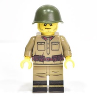 Советский солдат (LEGO) в гимнастерке М35 и шлеме СШ-40 принты 360