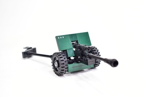 76-мм дивизионная пушка ЗИС-3 v2 Модель из деталей LEGO