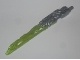 Bionicle Weapon Protector Sword with Marbled Lime Blade Pattern (24165pb04)