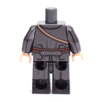 CW007 Красноармеец в шинели на период гражданской войны. Только тело и ноги. Совместим с лего