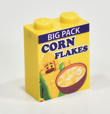 Brick 1x2x2 с изображением Corn Flakes