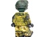Российский Солдат в маскхалате 6Ш122 зеленая сторона, шлем 6Б47. G Brick Design