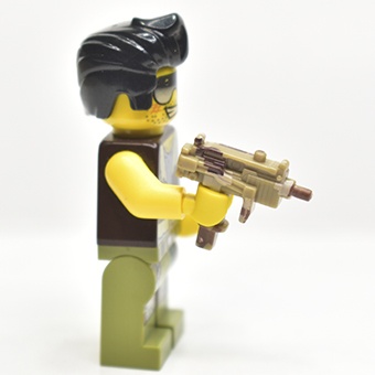 Пистолет-пулемет UZI бежевый камуфляж