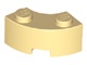 Brick, Round Corner 2 x 2 Macaroni with Stud Notch and Reinforced Underside (85080 / 6055868)