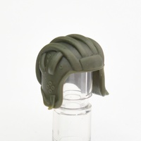 Шлем ВДВ прыжковый для фигурок лего. Темно-зеленый.