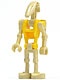 Battle Droid Commander with Straight Arm and Yellow Torso (sw0184)