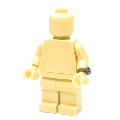 Часы наручные для минифигурок LEGO с принтом. G-Brick. темно-зеленые