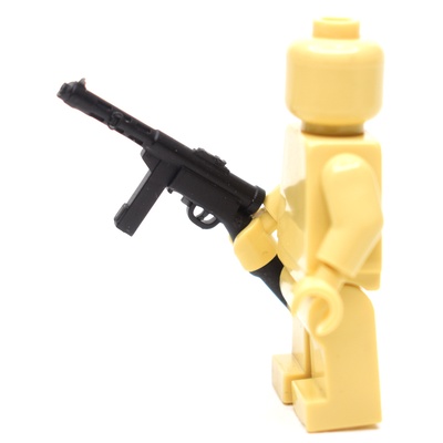 Пистолет-пулемет «Суоми» KP/-31 - Секторный магазин. для фигурок лего