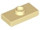 Plate, Modified 1 x 2 with 1 Stud with Groove and Bottom Stud Holder &#40;Jumper&#41; (15573 / 6092587)
