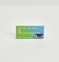 Tile 1 x 2 с изображением банковская карта Bank of MOC