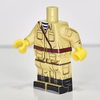 Советский LEGO солдат в форме "Афганка", Только торс + ноги.