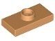 Plate, Modified 1 x 2 with 1 Stud with Groove and Bottom Stud Holder &#40;Jumper&#41; (15573 / 6218364)