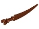 Minifigure, Weapon Sword, Scythe Blade with Clip Pommel (59229 / 6224780)